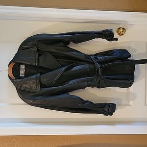 Leather Coat